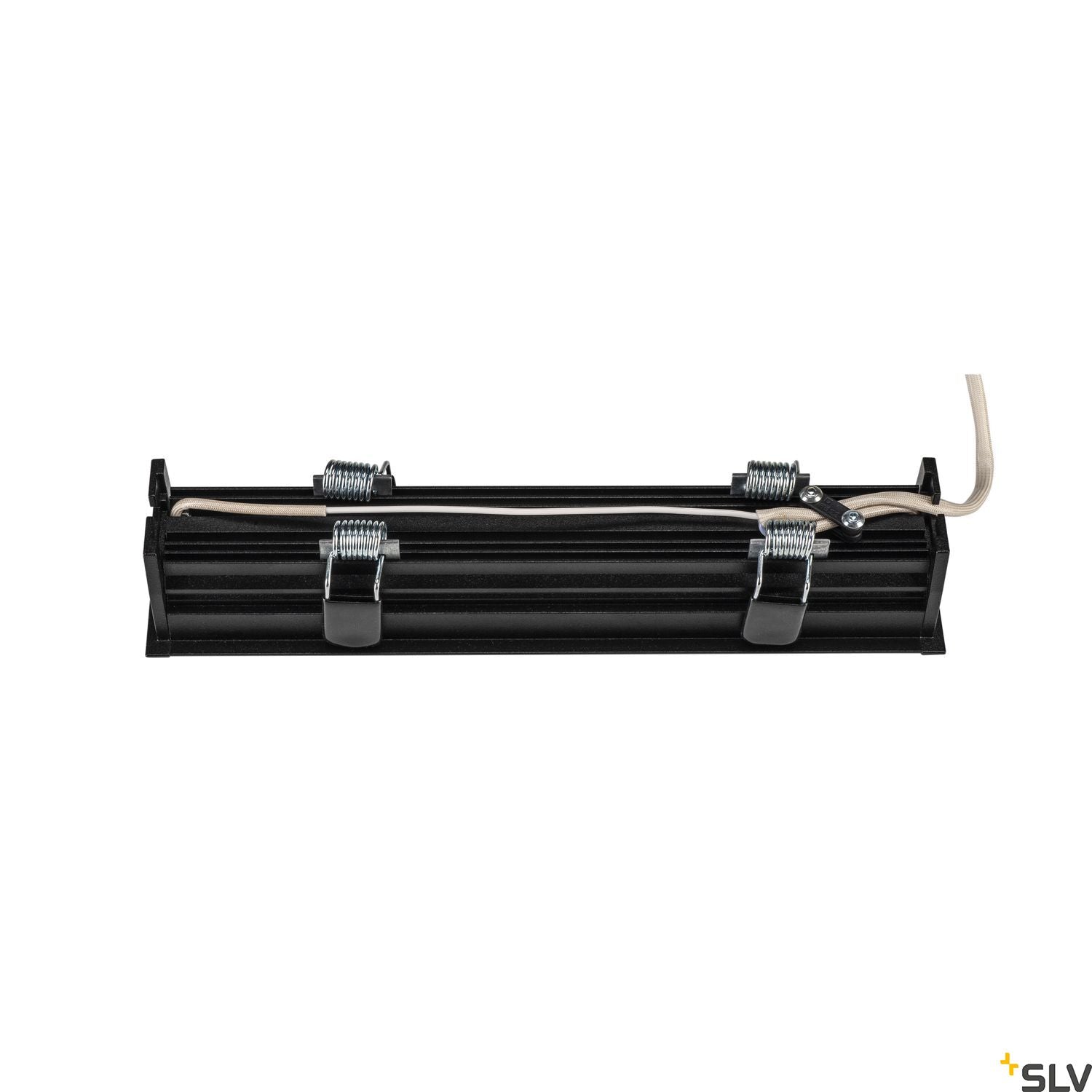 SLV MILANDOS 8, Deckeneinbauleuchte schwarz 3000K 45°