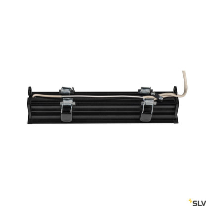 SLV MILANDOS 8, Deckeneinbauleuchte schwarz 3000K 45°