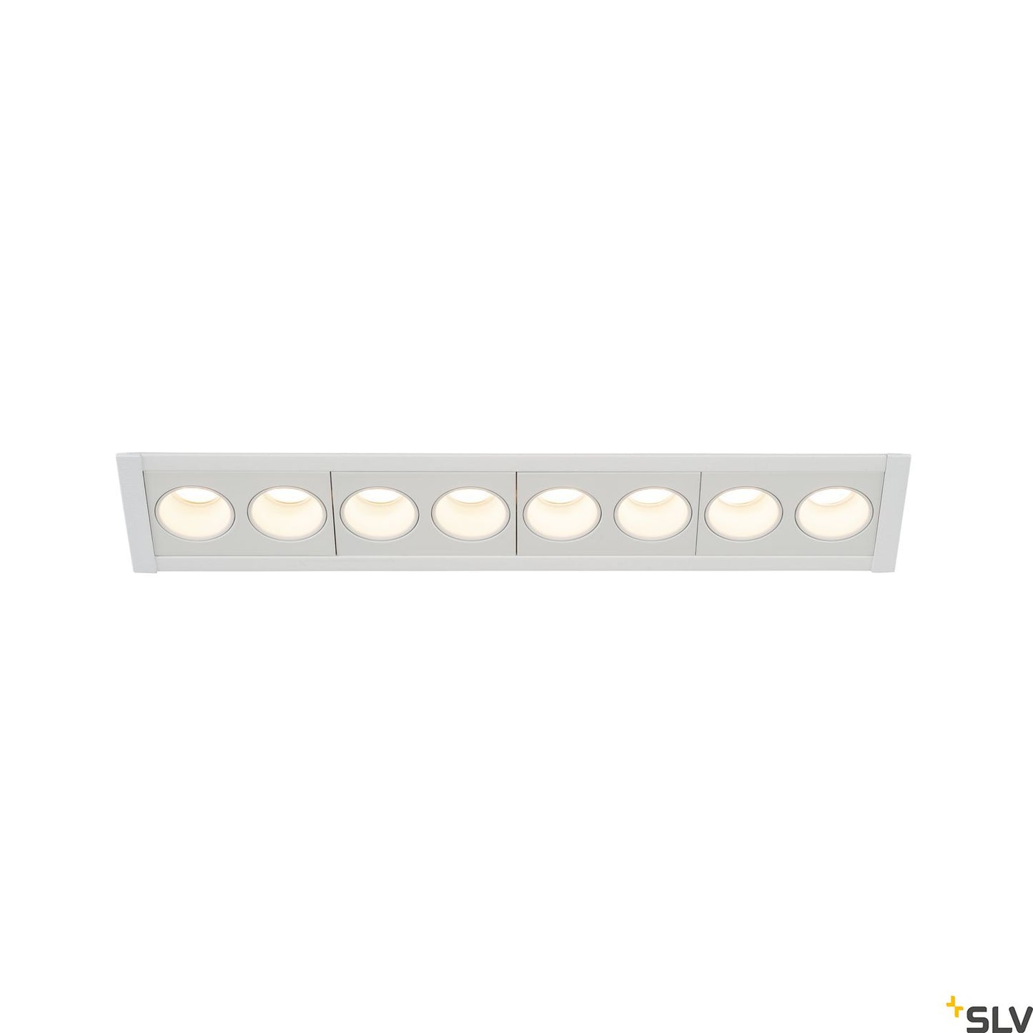 SLV MILANDOS 8, Deckeneinbauleuchte weiß 2700K 45°