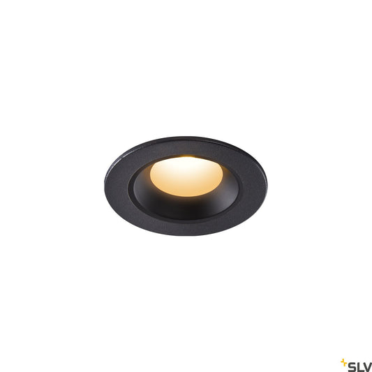 SLV NUMINOS® XS, Deckeneinbauleuchte schwarz 2700K 40°
