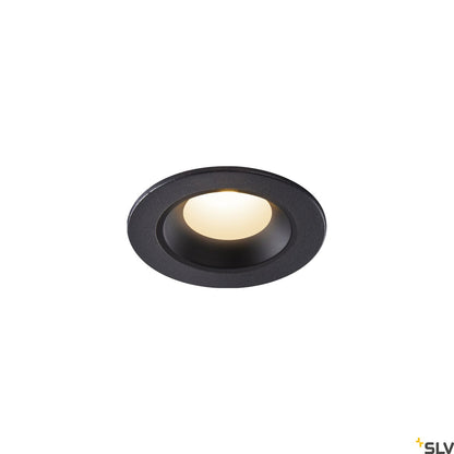 SLV NUMINOS® XS, Deckeneinbauleuchte schwarz 3000K 40°