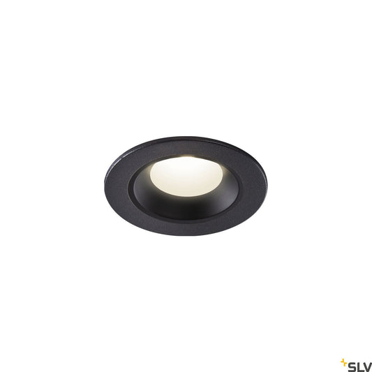 SLV NUMINOS® XS, Deckeneinbauleuchte schwarz 4000K 40°