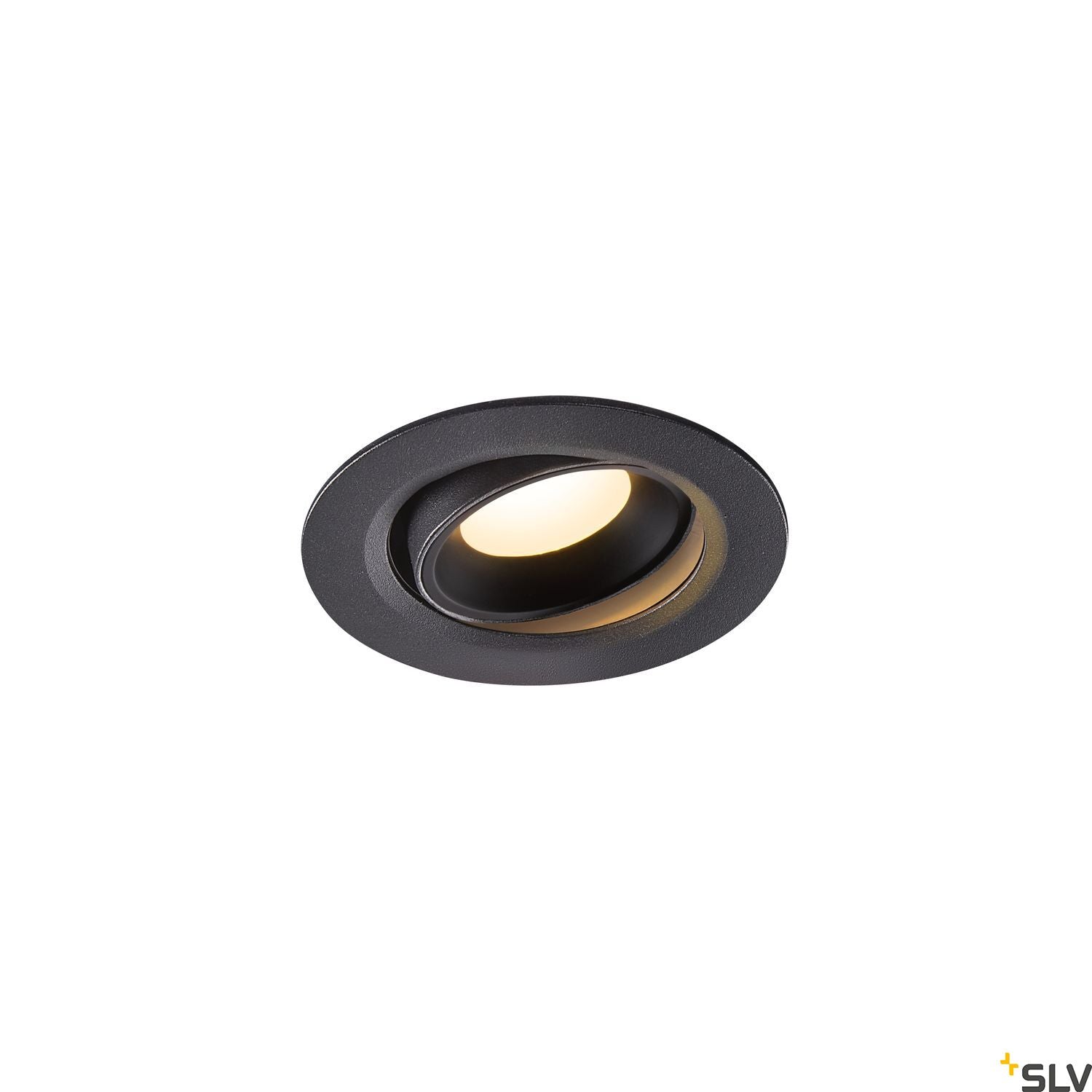 SLV NUMINOS® MOVE XS, Deckeneinbauleuchte schwarz 3000K 55°