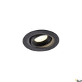 SLV NUMINOS® MOVE XS, Deckeneinbauleuchte schwarz 4000K 40°
