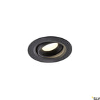 SLV NUMINOS® MOVE XS, Deckeneinbauleuchte schwarz 4000K 40°