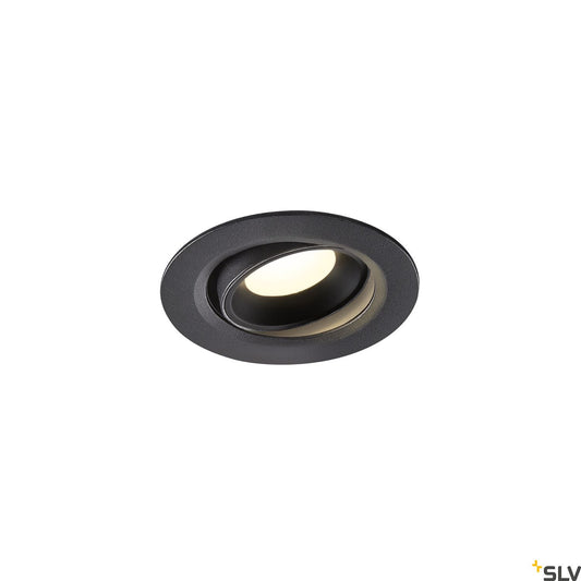 SLV NUMINOS® MOVE XS, Deckeneinbauleuchte schwarz 4000K 55°