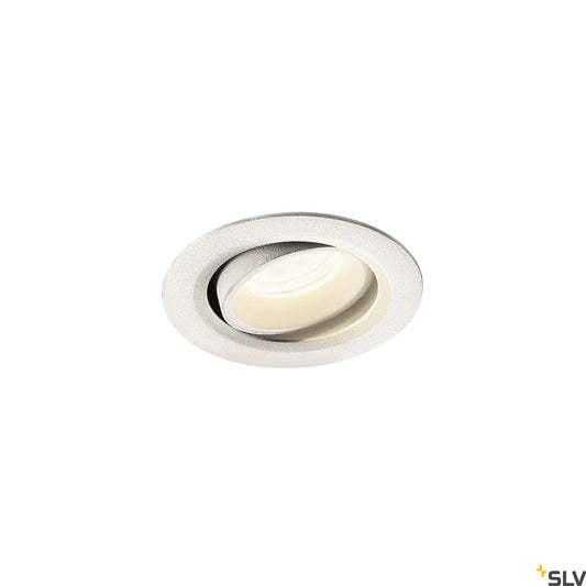 SLV NUMINOS® MOVE XS, Deckeneinbauleuchte weiß 4000K 40°