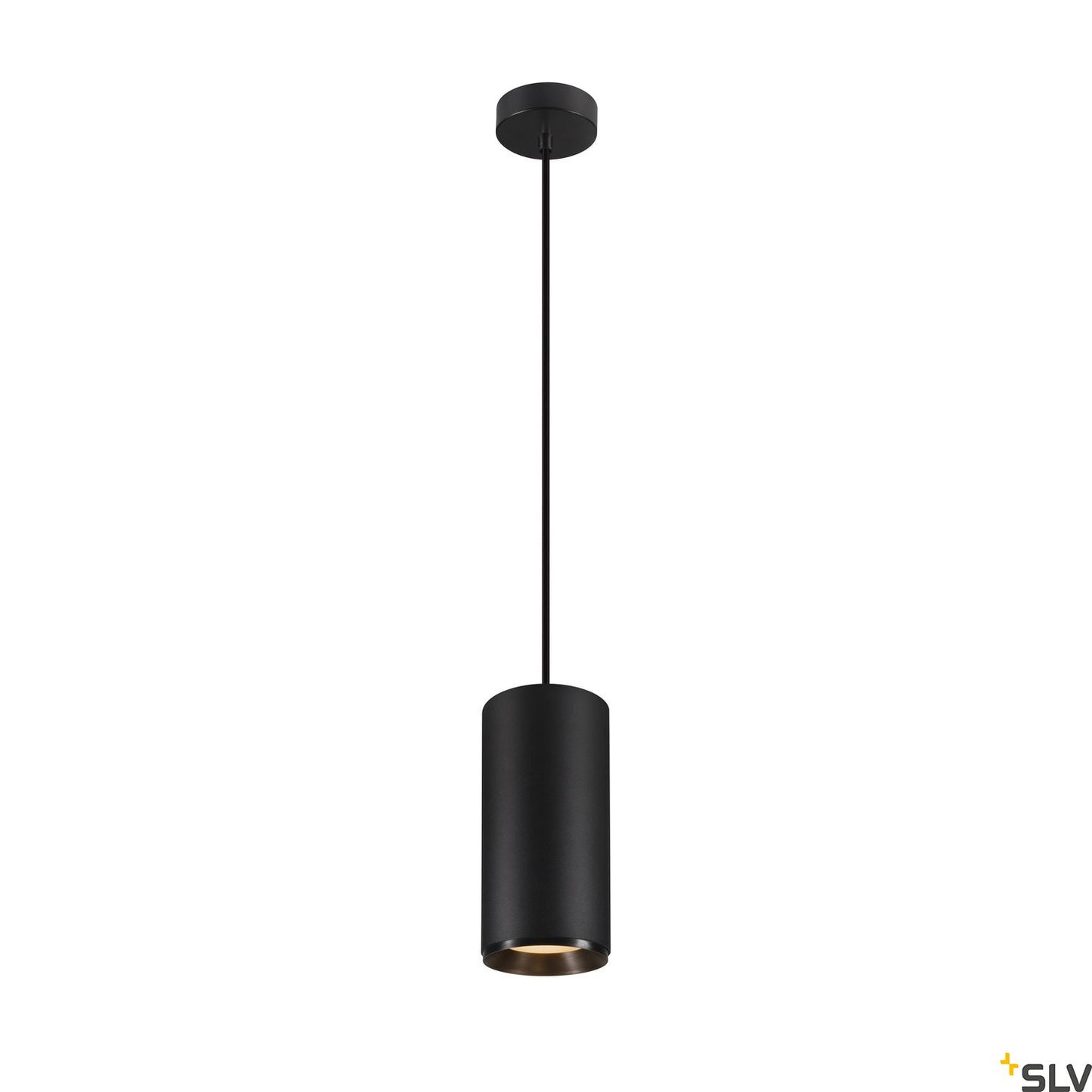 SLV NUMINOS® XL PHASE, Pendelleuchte schwarz 36W 2700K 36°