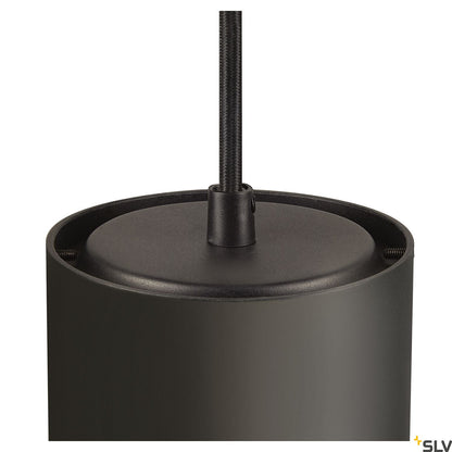 SLV NUMINOS® XL PHASE, Pendelleuchte schwarz 36W 2700K 36°