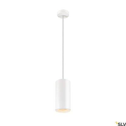 SLV NUMINOS® XL PHASE, Pendelleuchte weiß / schwarz 36W 2700K 36°