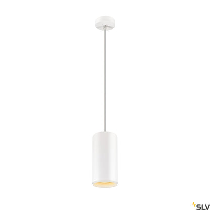 SLV NUMINOS® XL PHASE, Pendelleuchte weiß / schwarz 36W 3000K 60°