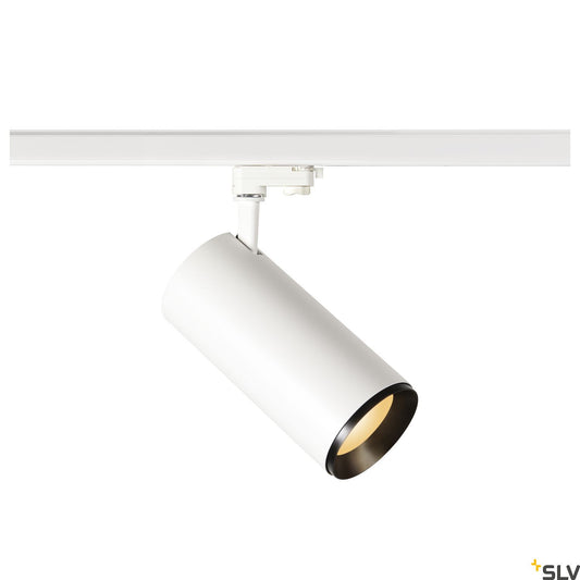 SLV NUMINOS® XL PHASE, 3 Phasen Spot weiß / schwarz 36W 2700K 36°