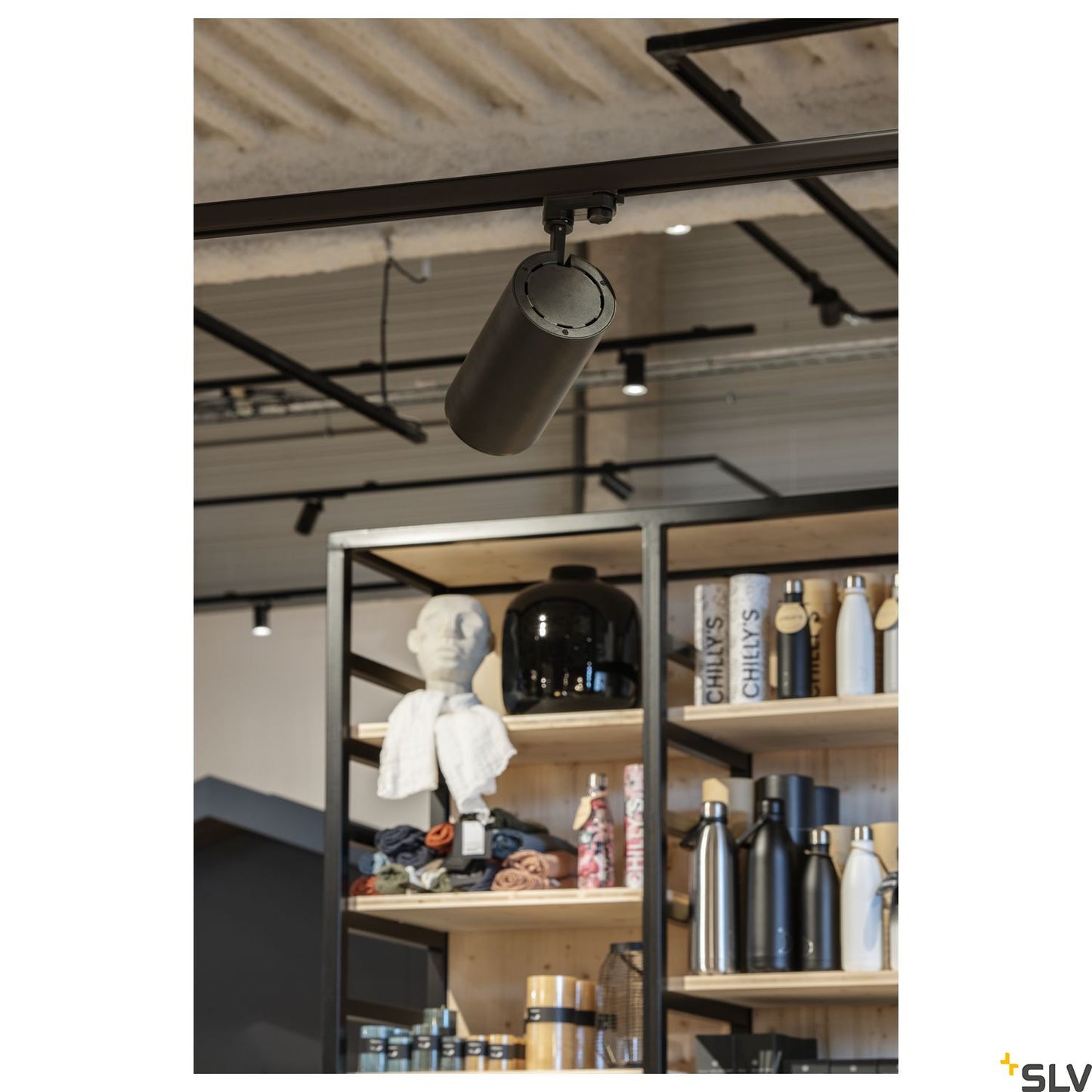 SLV NUMINOS® XL PHASE, 3 Phasen Spot schwarz 36W 3000K 24°