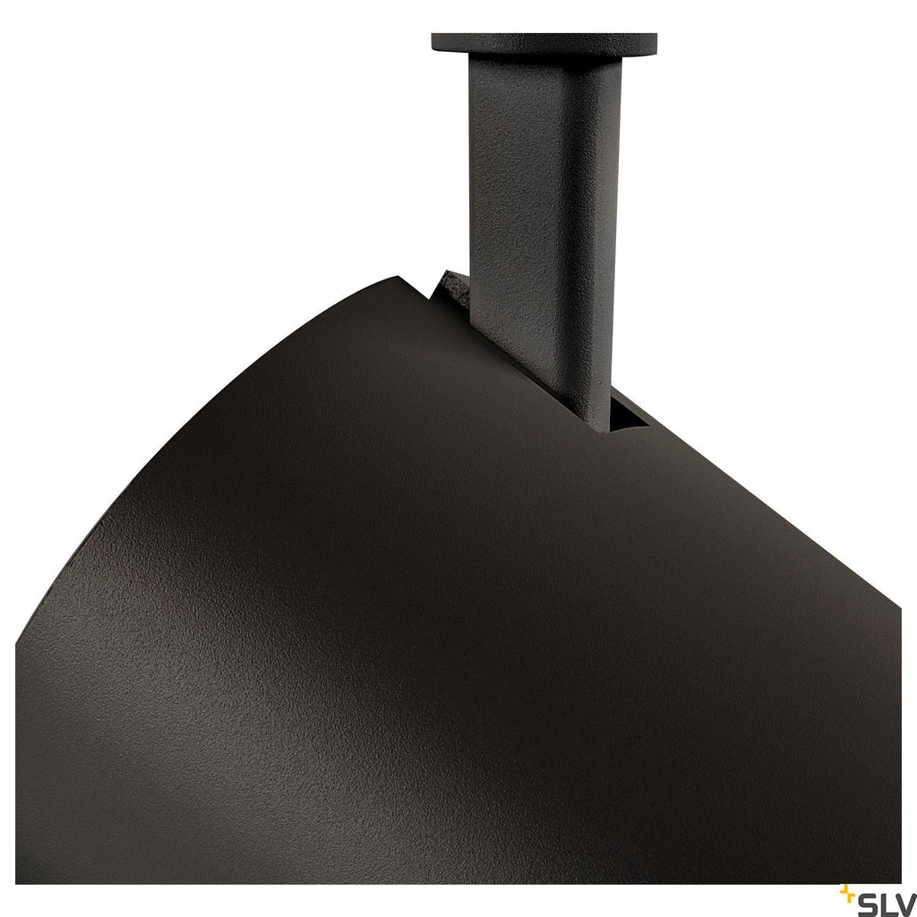 SLV NUMINOS® XL PHASE, 3 Phasen Spot schwarz 36W 3000K 60°