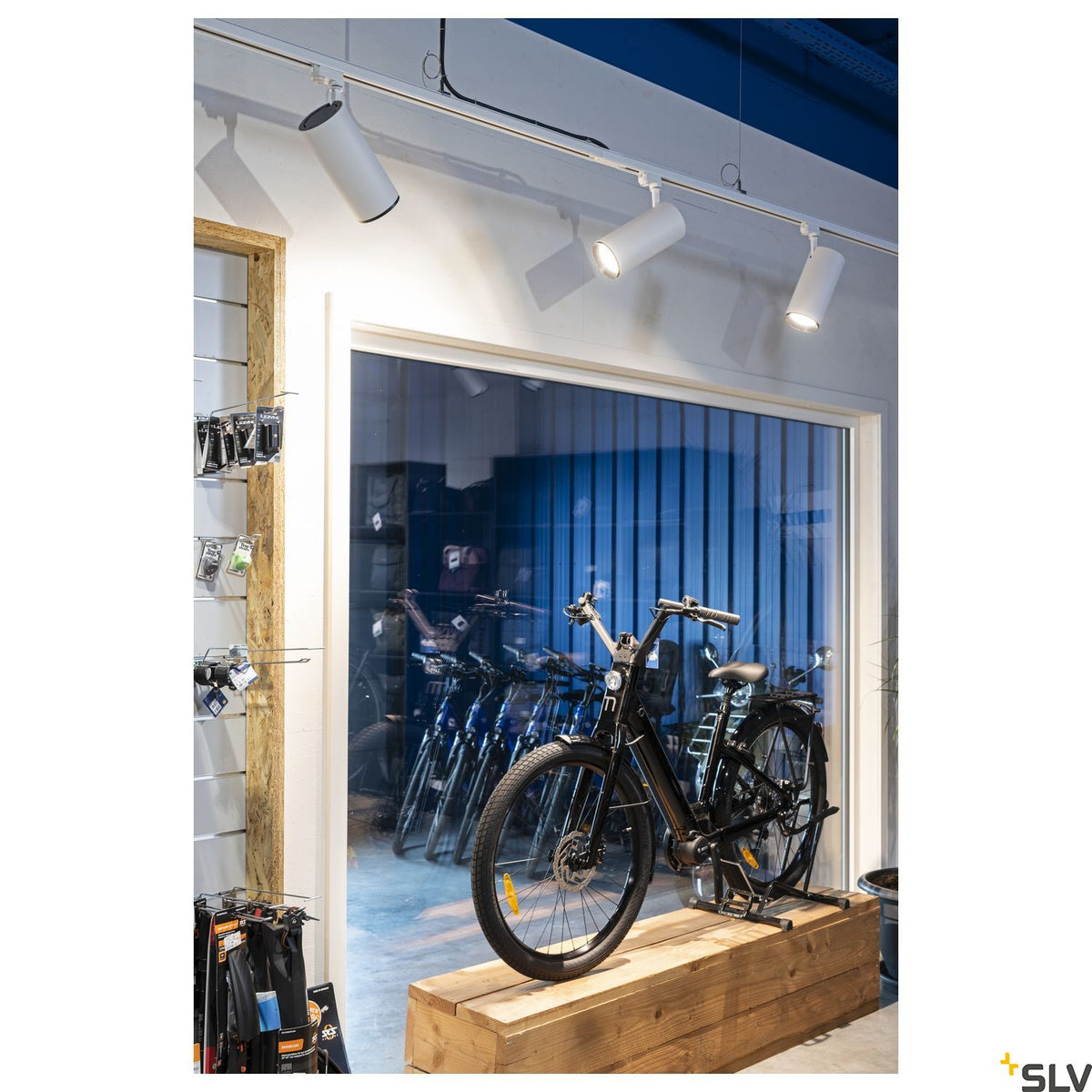 SLV NUMINOS® XL PHASE, 3 Phasen Spot weiß / schwarz 36W 4000K 36°
