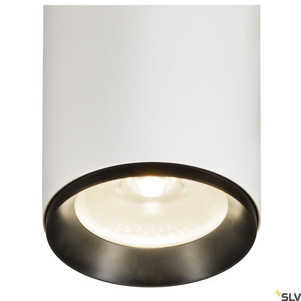 SLV NUMINOS® XL PHASE, 3 Phasen Spot weiß / schwarz 36W 4000K 60°