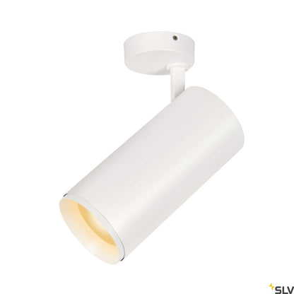 SLV NUMINOS® SPOT DALI XL, Deckenaufbauleuchte weiß / schwarz 36W 2700K 36°