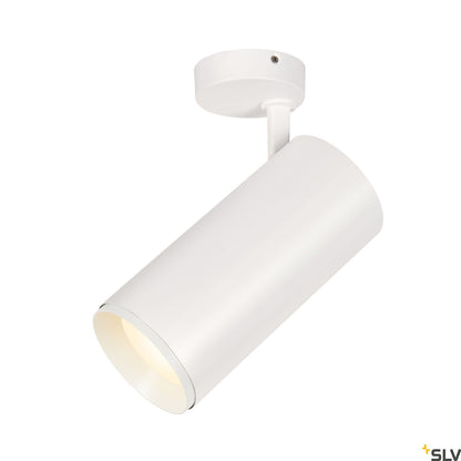SLV NUMINOS® SPOT DALI XL, Deckenaufbauleuchte weiß / schwarz 36W 4000K 36°