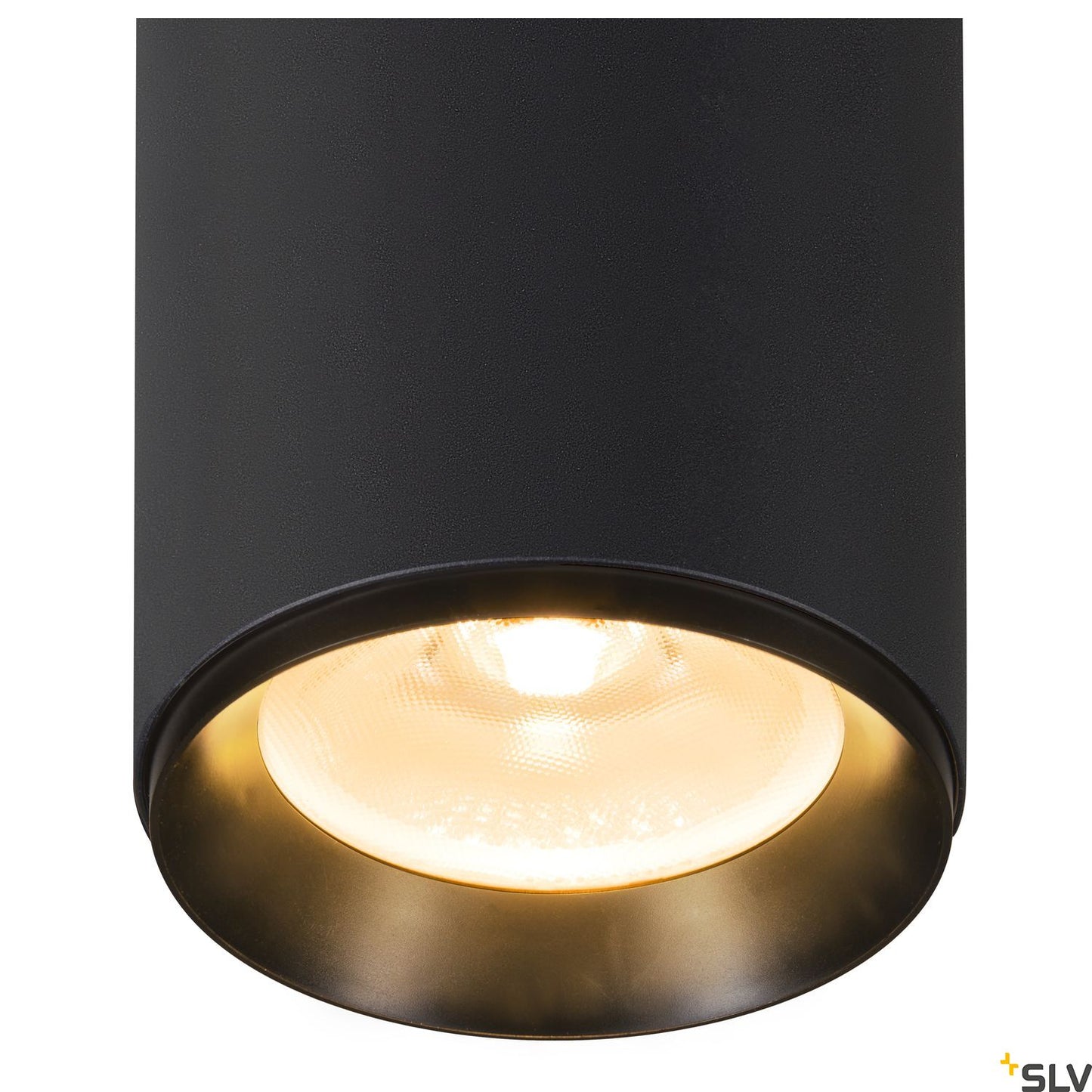 SLV NUMINOS® DALI XL, Deckenaufbauleuchte schwarz 36W 2700K 60°