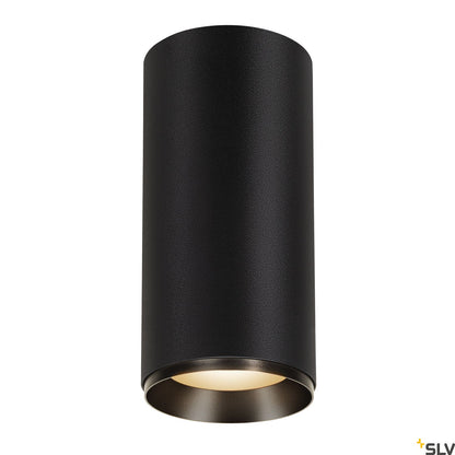 SLV NUMINOS® DALI XL, Deckenaufbauleuchte schwarz 36W 3000K 36°