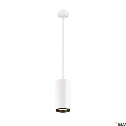 SLV NUMINOS® DALI XL, Pendelleuchte weiß / schwarz 36W 3000K 36°