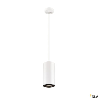 SLV NUMINOS® DALI XL, Pendelleuchte weiß / schwarz 36W 4000K 36°