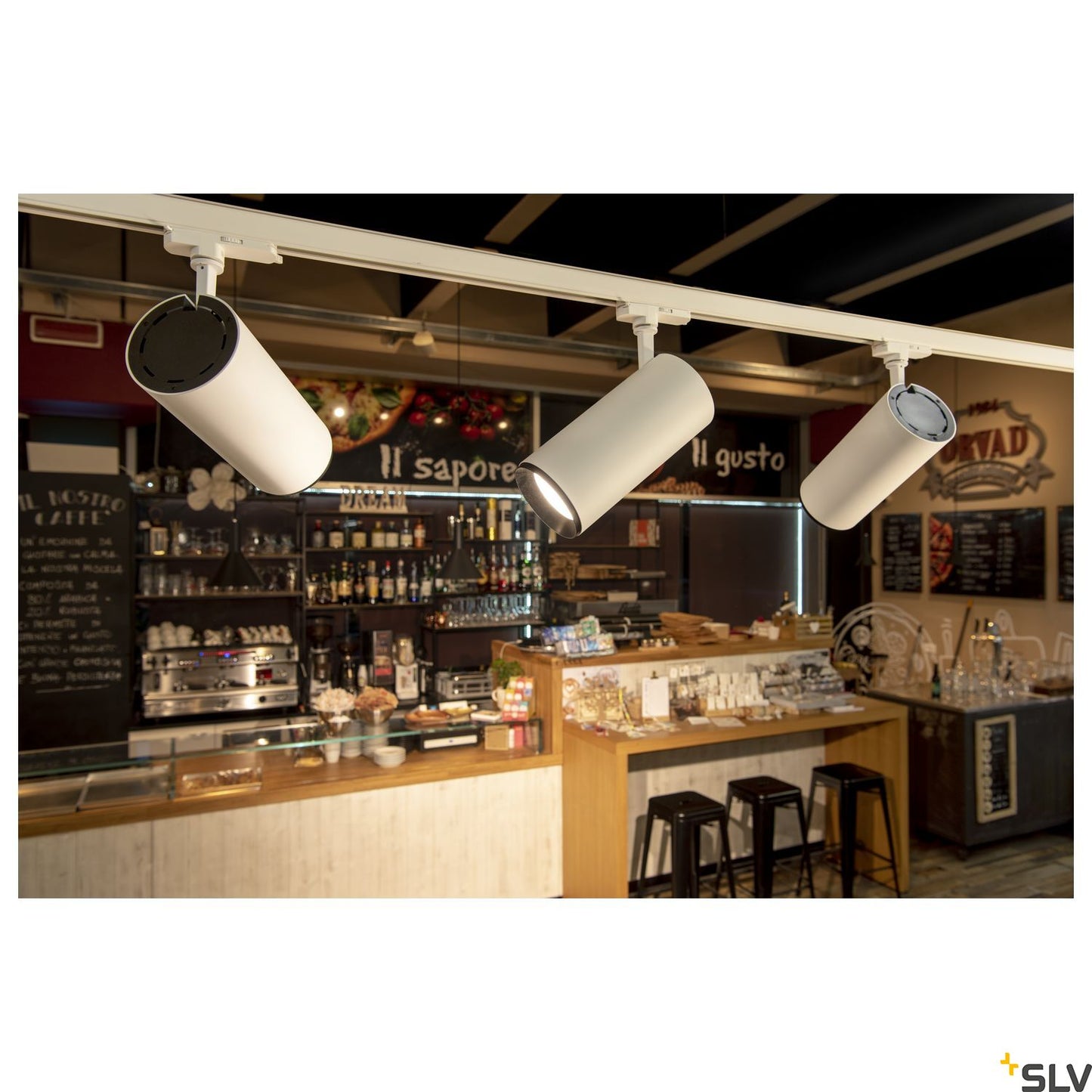 SLV NUMINOS® DALI XL, 3 Phasen Spot weiß / schwarz 36W 3000K 60°