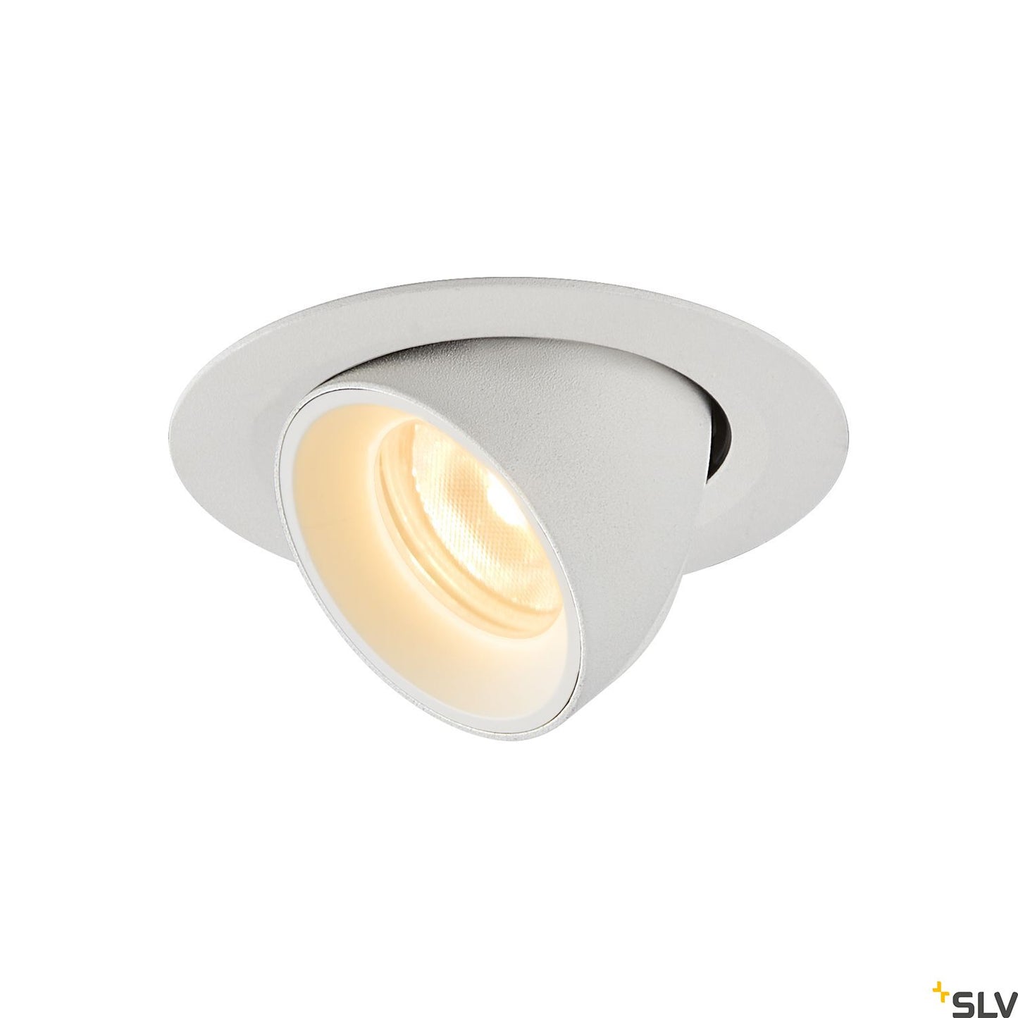 SLV NUMINOS® GIMBLE XS, Deckeneinbauleuchte weiß 3000K 55°