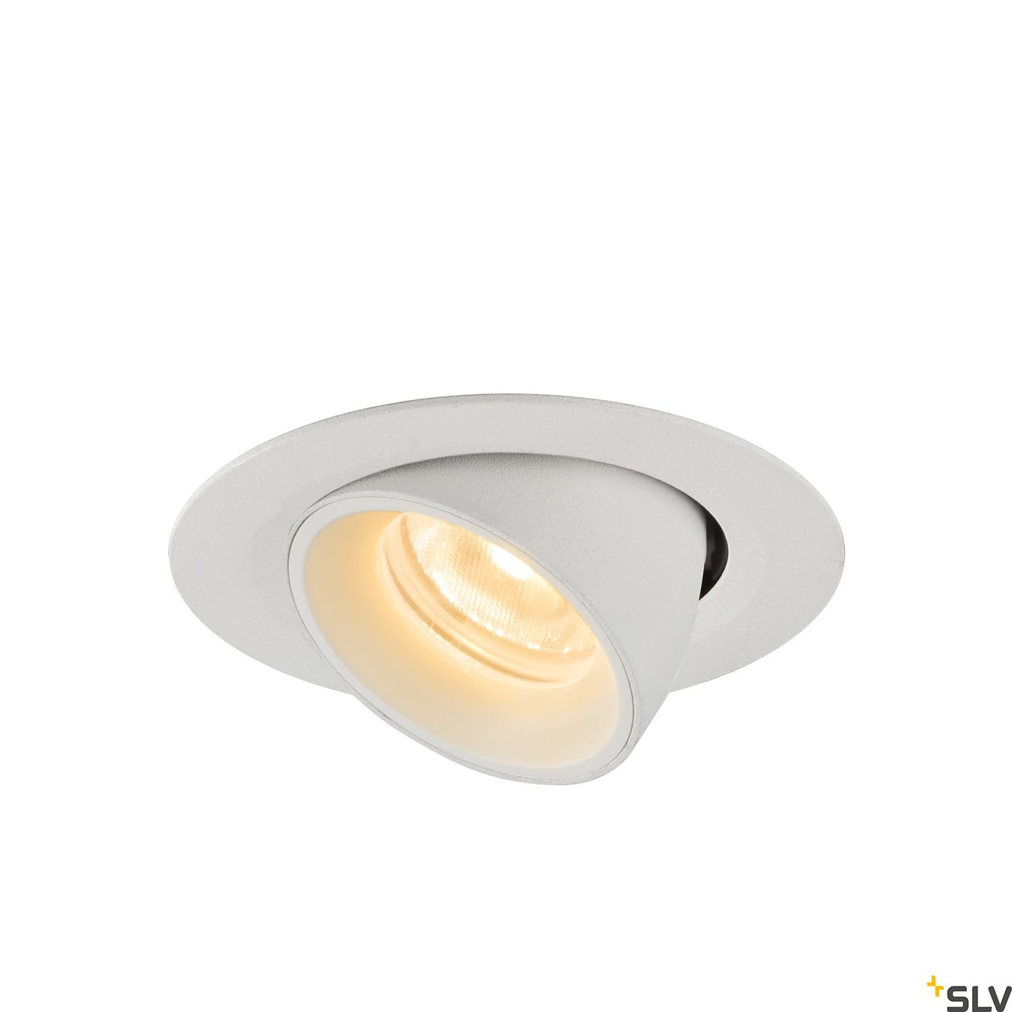 SLV NUMINOS® GIMBLE XS, Deckeneinbauleuchte weiß 3000K 55°