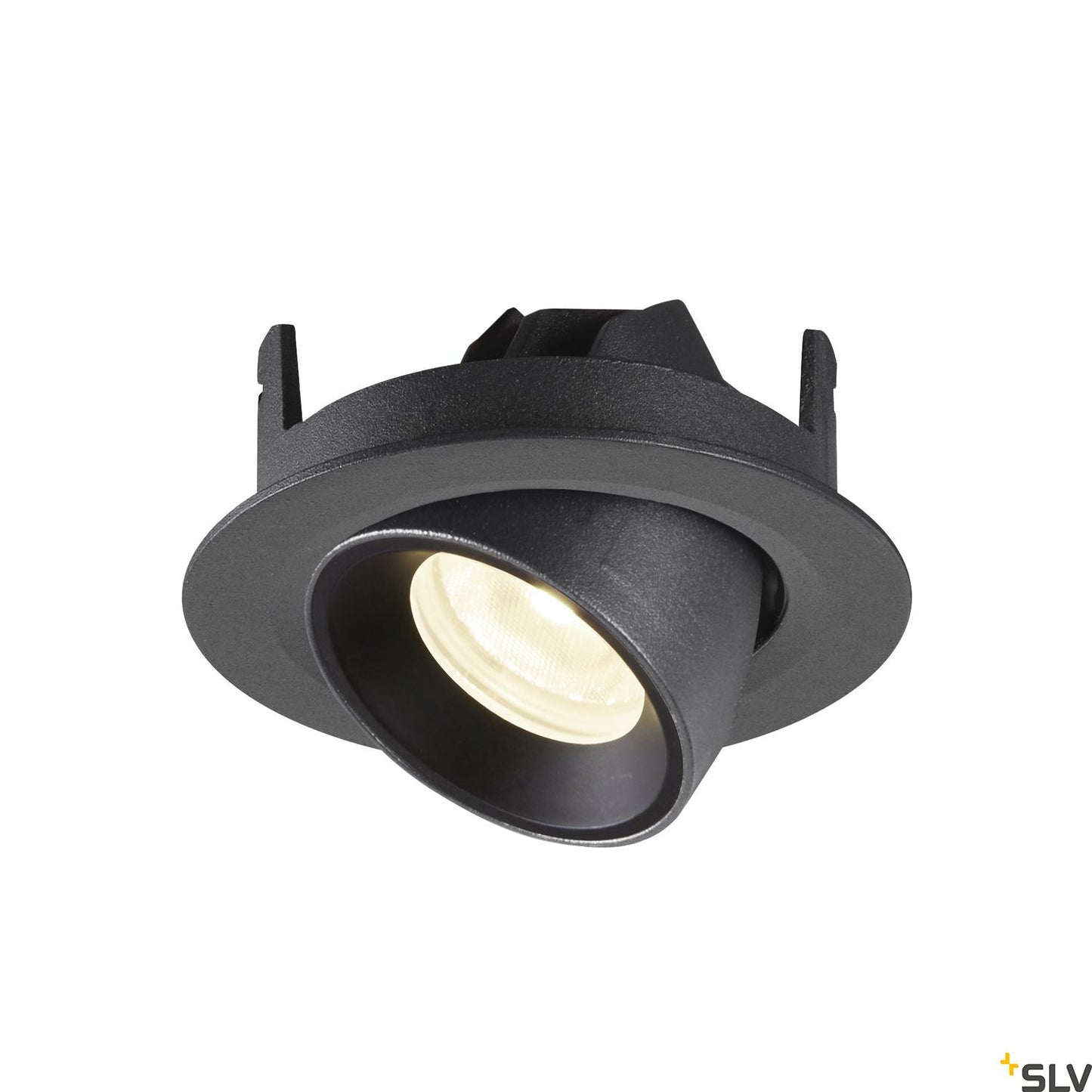 SLV NUMINOS® GIMBLE XS, Deckeneinbauleuchte schwarz 4000K 40°