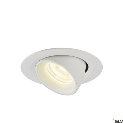 SLV NUMINOS® GIMBLE XS, Deckeneinbauleuchte weiß 4000K 40°