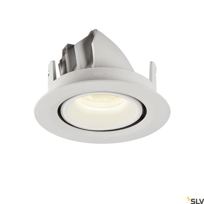 SLV NUMINOS® GIMBLE XS, Deckeneinbauleuchte weiß 4000K 55°