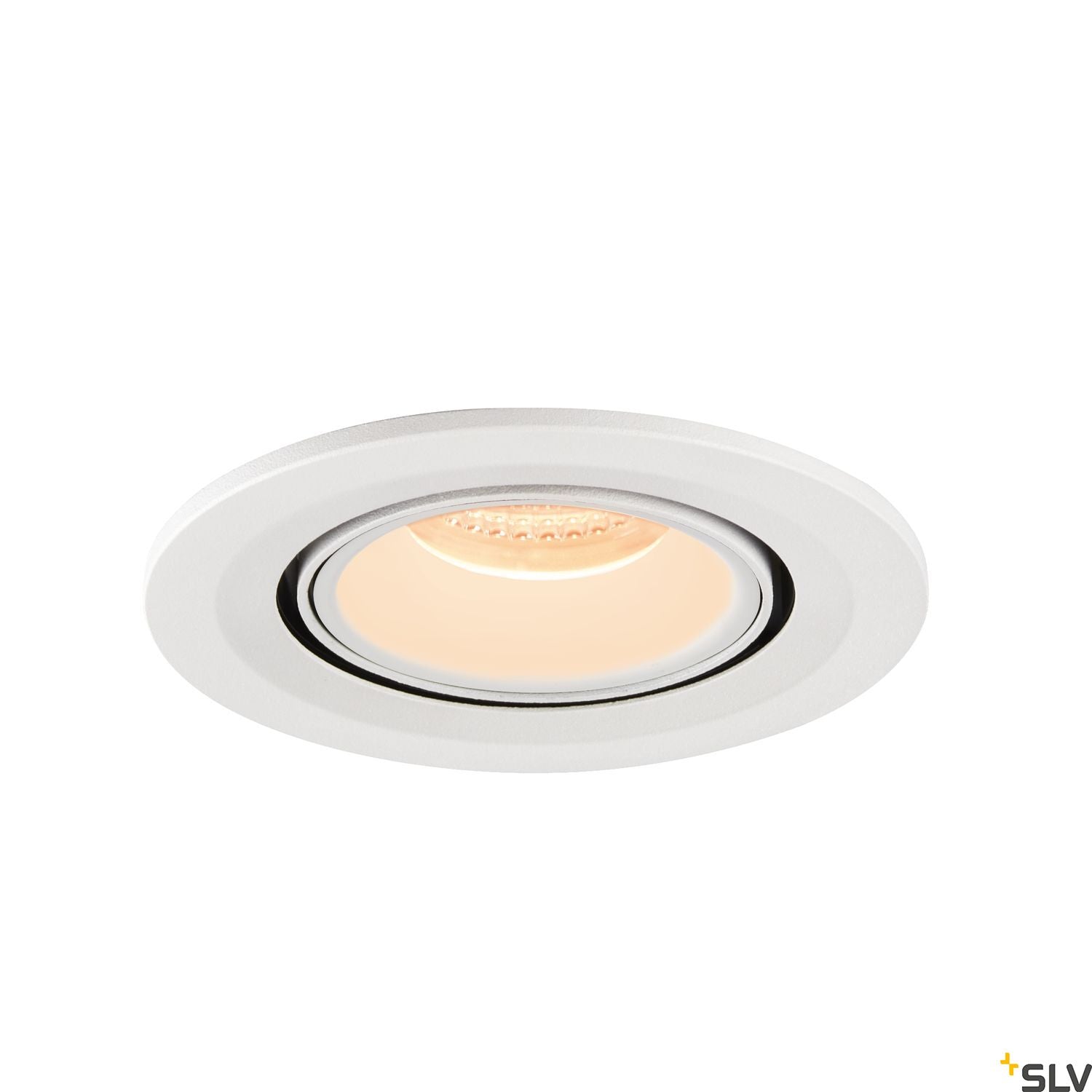 SLV NUMINOS® GIMBLE S, Deckeneinbauleuchte weiß 2700K 20°