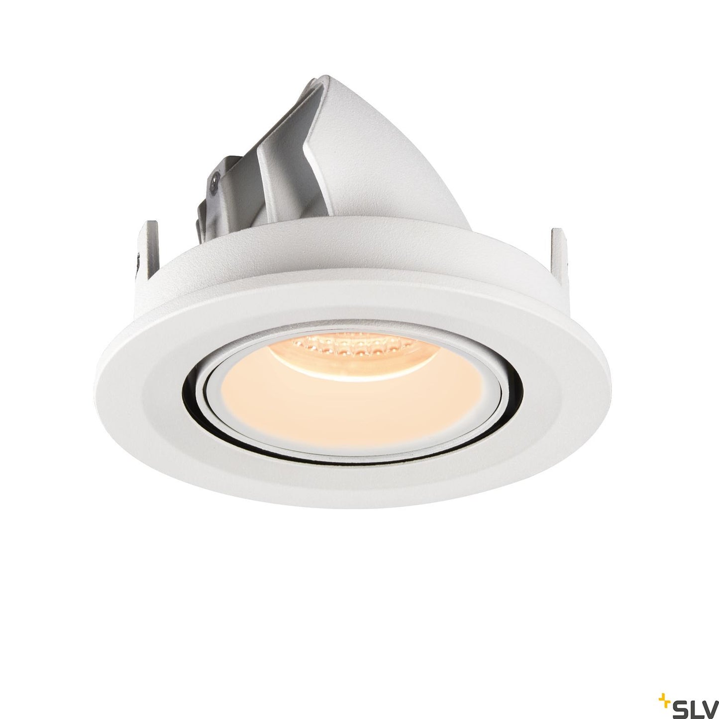 SLV NUMINOS® GIMBLE S, Deckeneinbauleuchte weiß 2700K 40°