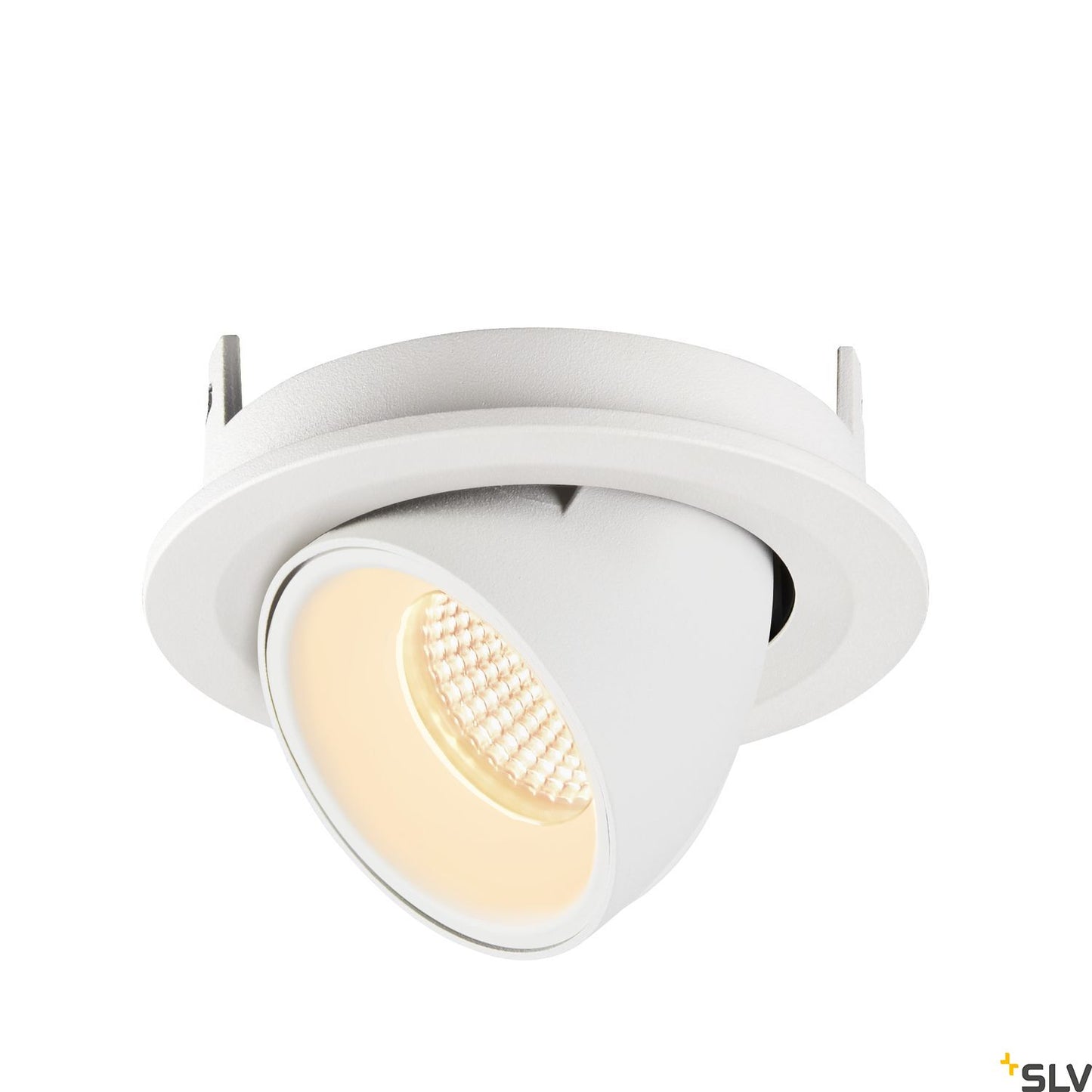 SLV NUMINOS® GIMBLE S, Deckeneinbauleuchte weiß 3000K 20°