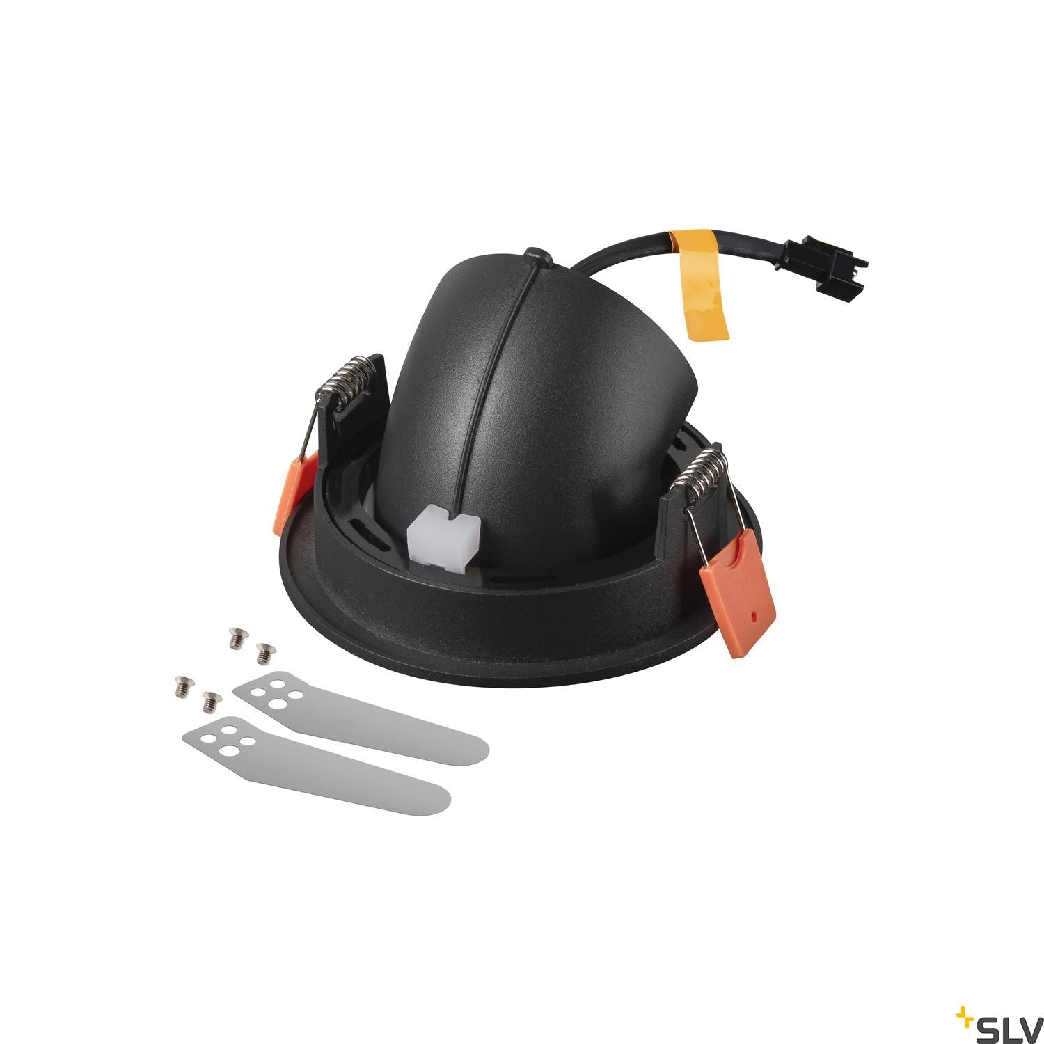 SLV NUMINOS® GIMBLE S, Deckeneinbauleuchte schwarz 4000K 40°