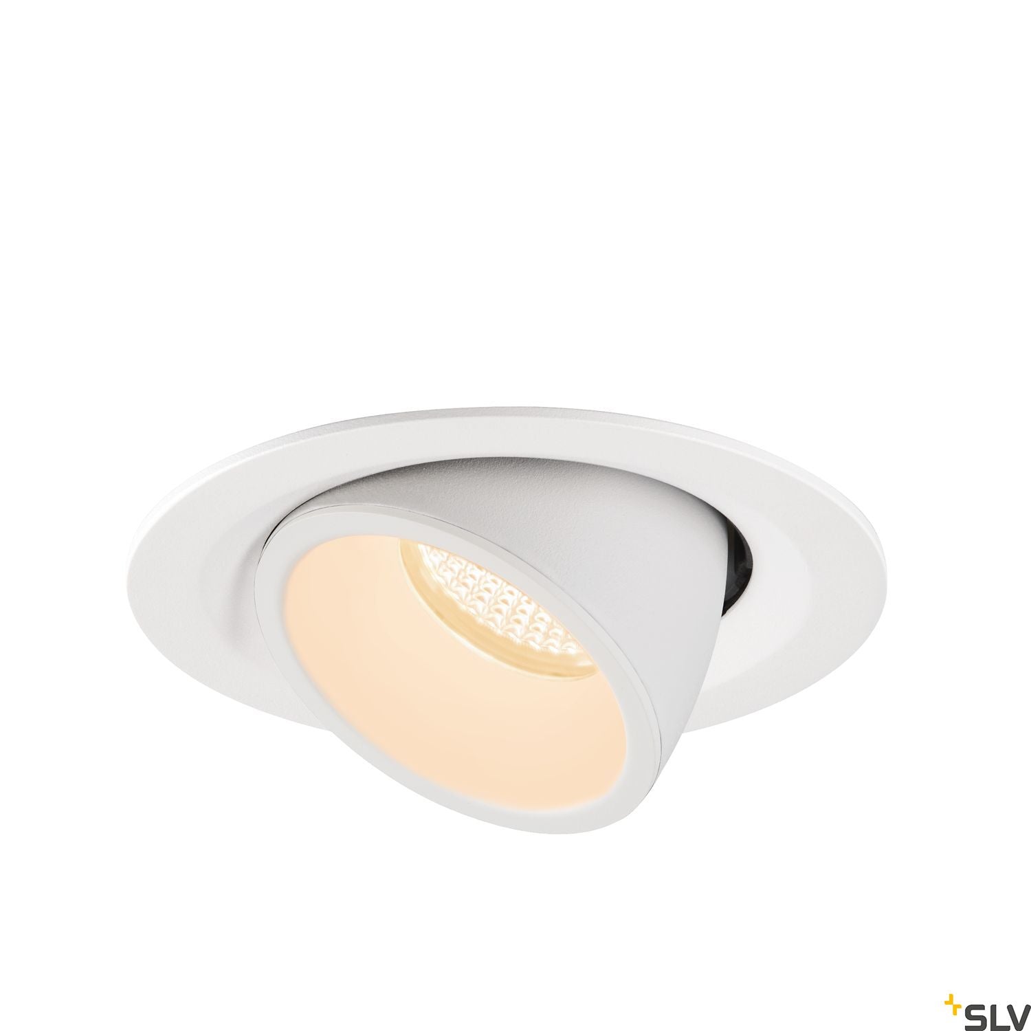 SLV NUMINOS® GIMBLE M, Deckeneinbauleuchte weiß 2700K 20°