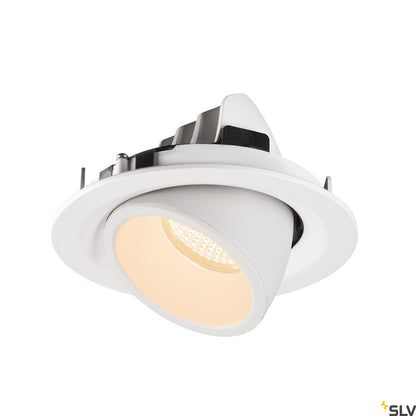 SLV NUMINOS® GIMBLE M, Deckeneinbauleuchte weiß 2700K 20°