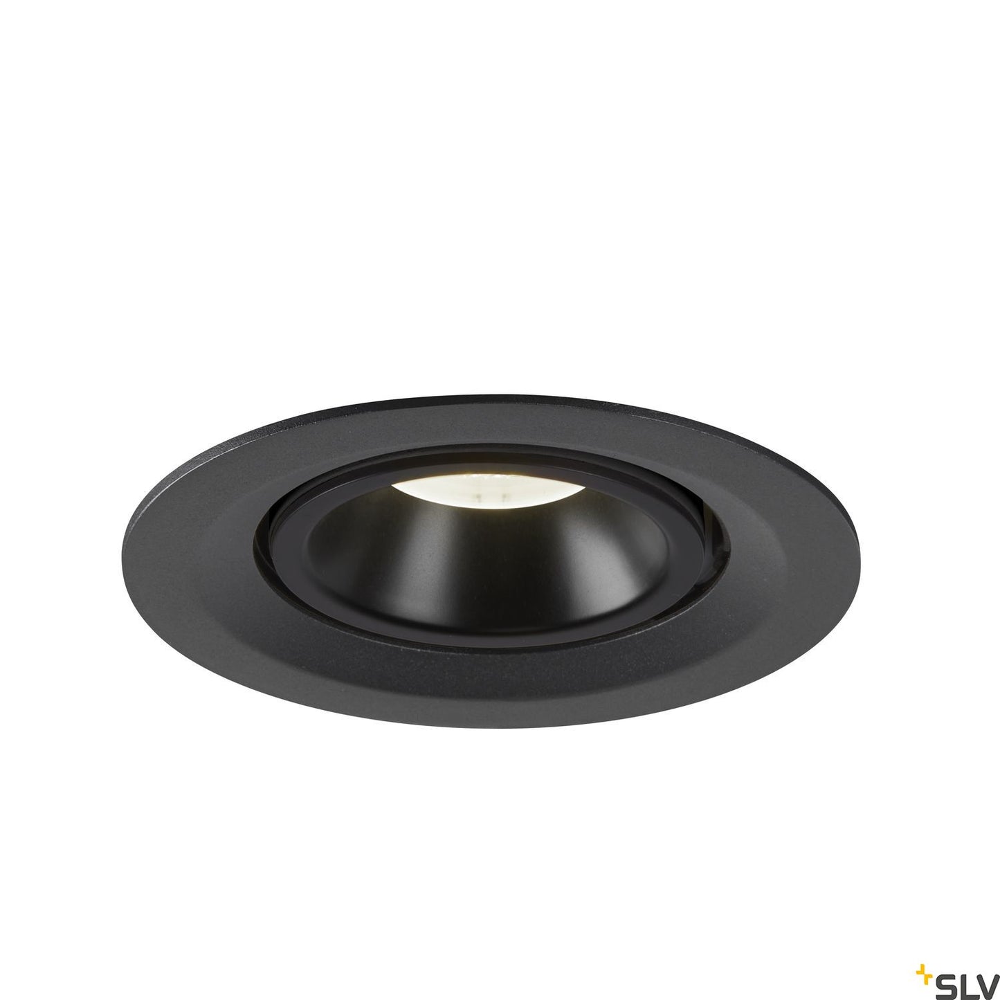 SLV NUMINOS® GIMBLE M, Deckeneinbauleuchte schwarz 4000K 20°