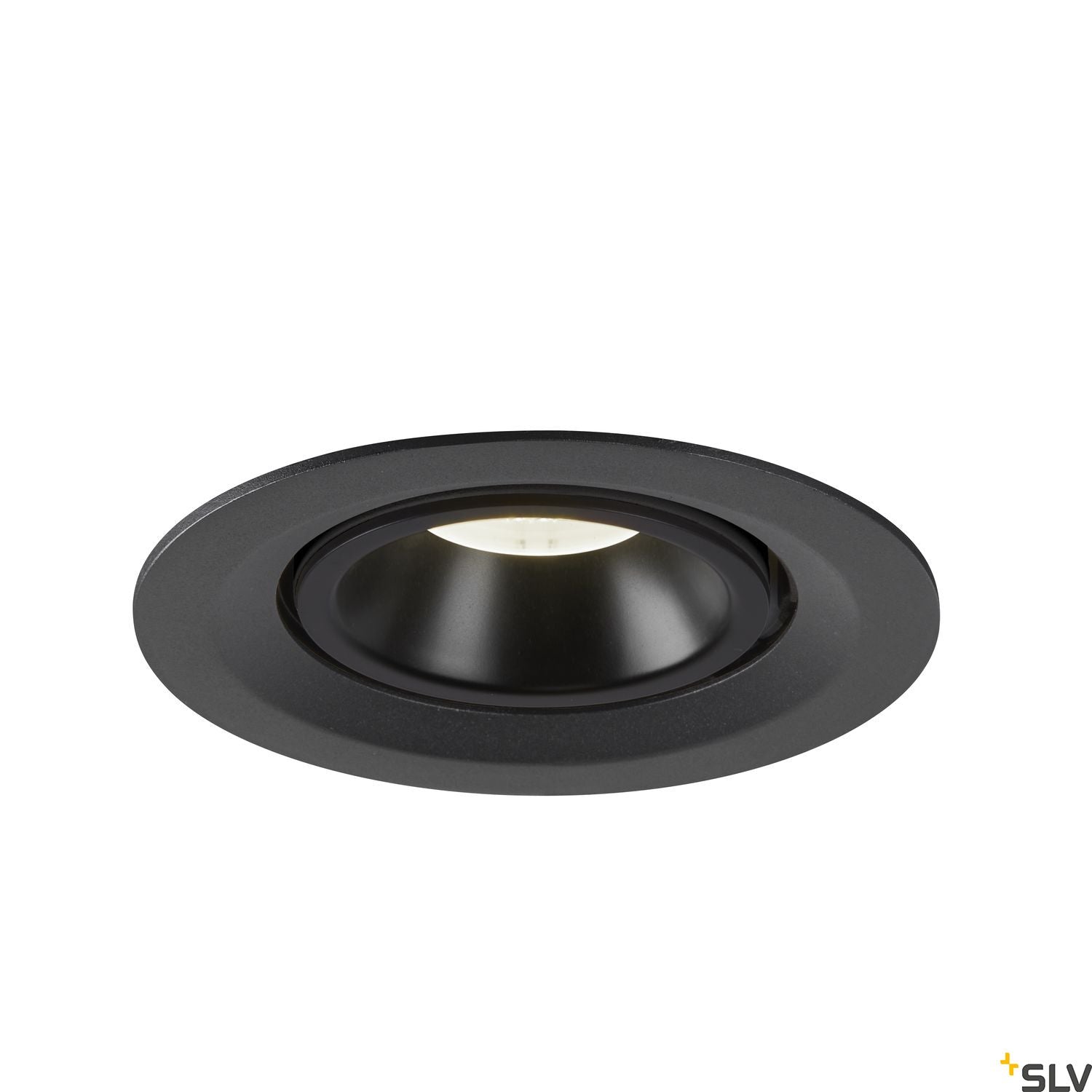 SLV NUMINOS® GIMBLE M, Deckeneinbauleuchte schwarz 4000K 20°