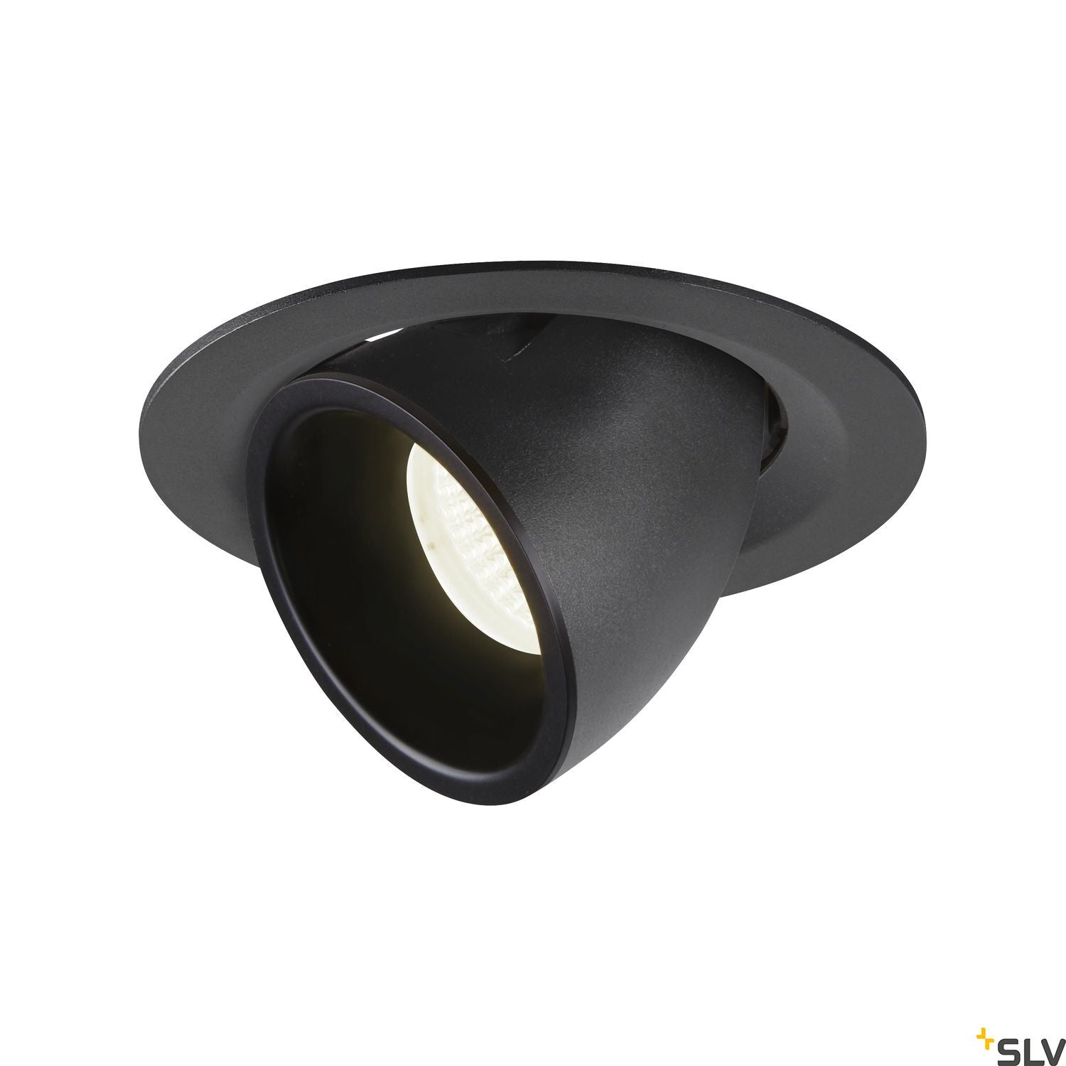 SLV NUMINOS® GIMBLE M, Deckeneinbauleuchte schwarz 4000K 40°
