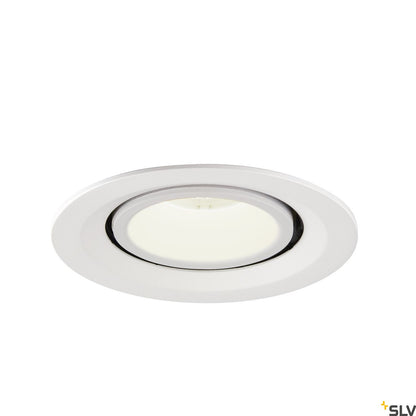 SLV NUMINOS® GIMBLE M, Deckeneinbauleuchte weiß 4000K 55°