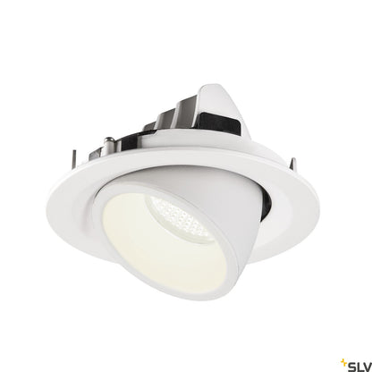 SLV NUMINOS® GIMBLE M, Deckeneinbauleuchte weiß 4000K 55°
