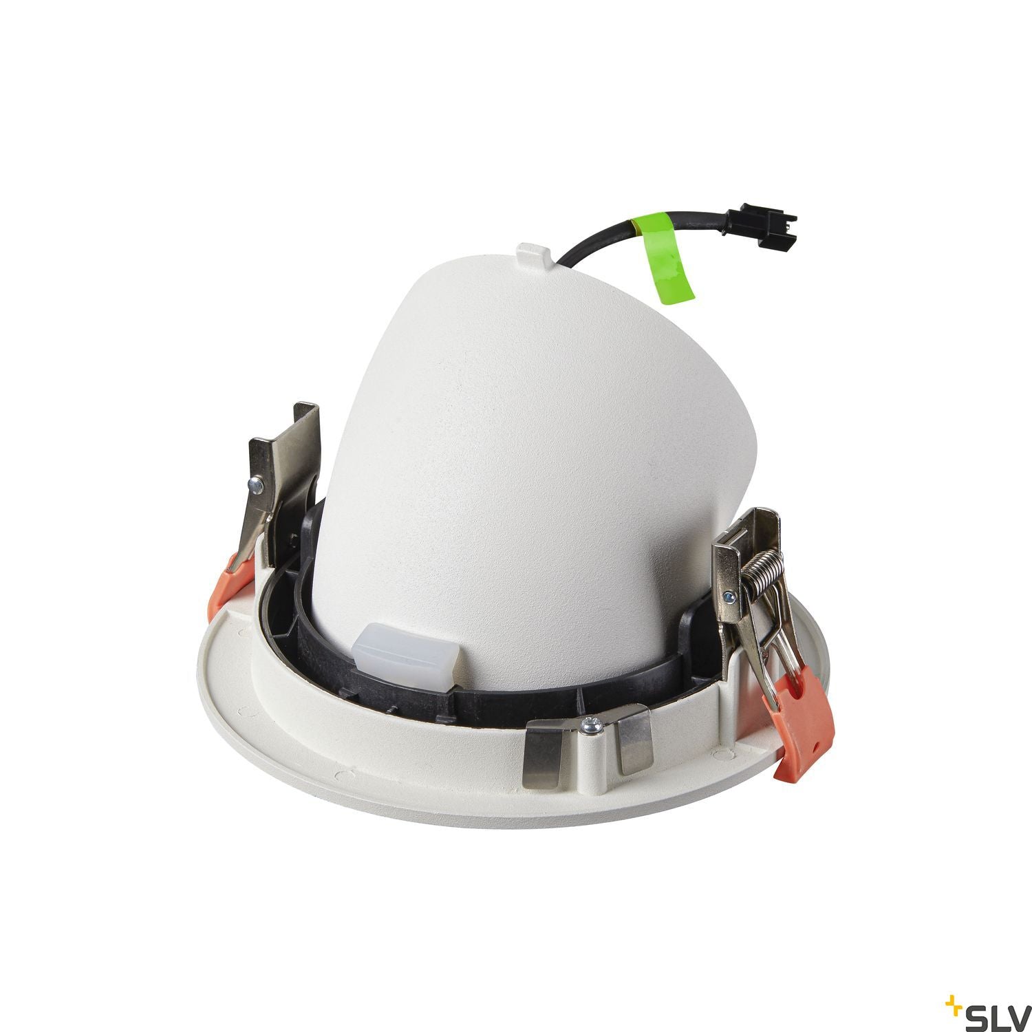 SLV NUMINOS® GIMBLE L, Deckeneinbauleuchte weiß / chrom 2700K 20°