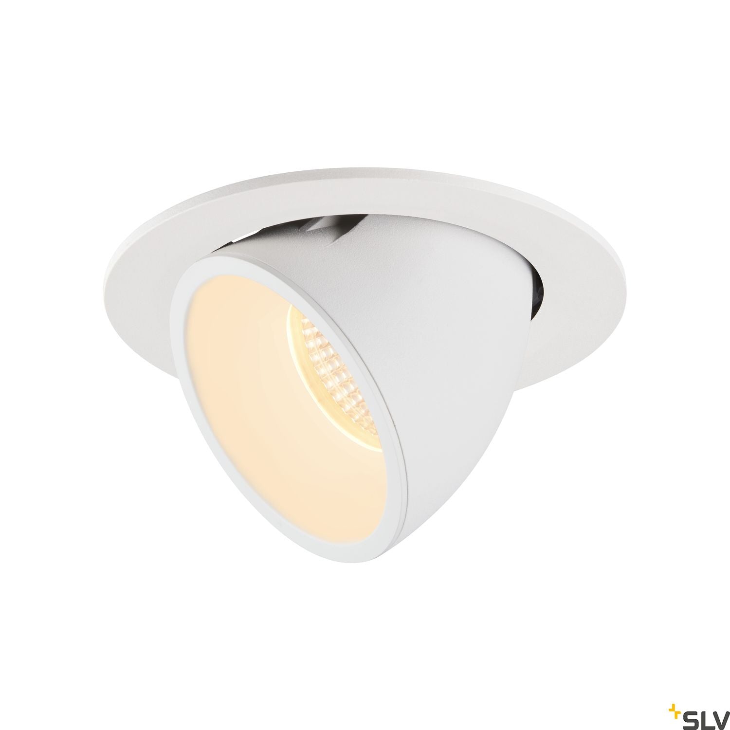 SLV NUMINOS® GIMBLE L, Deckeneinbauleuchte weiß 3000K 20°