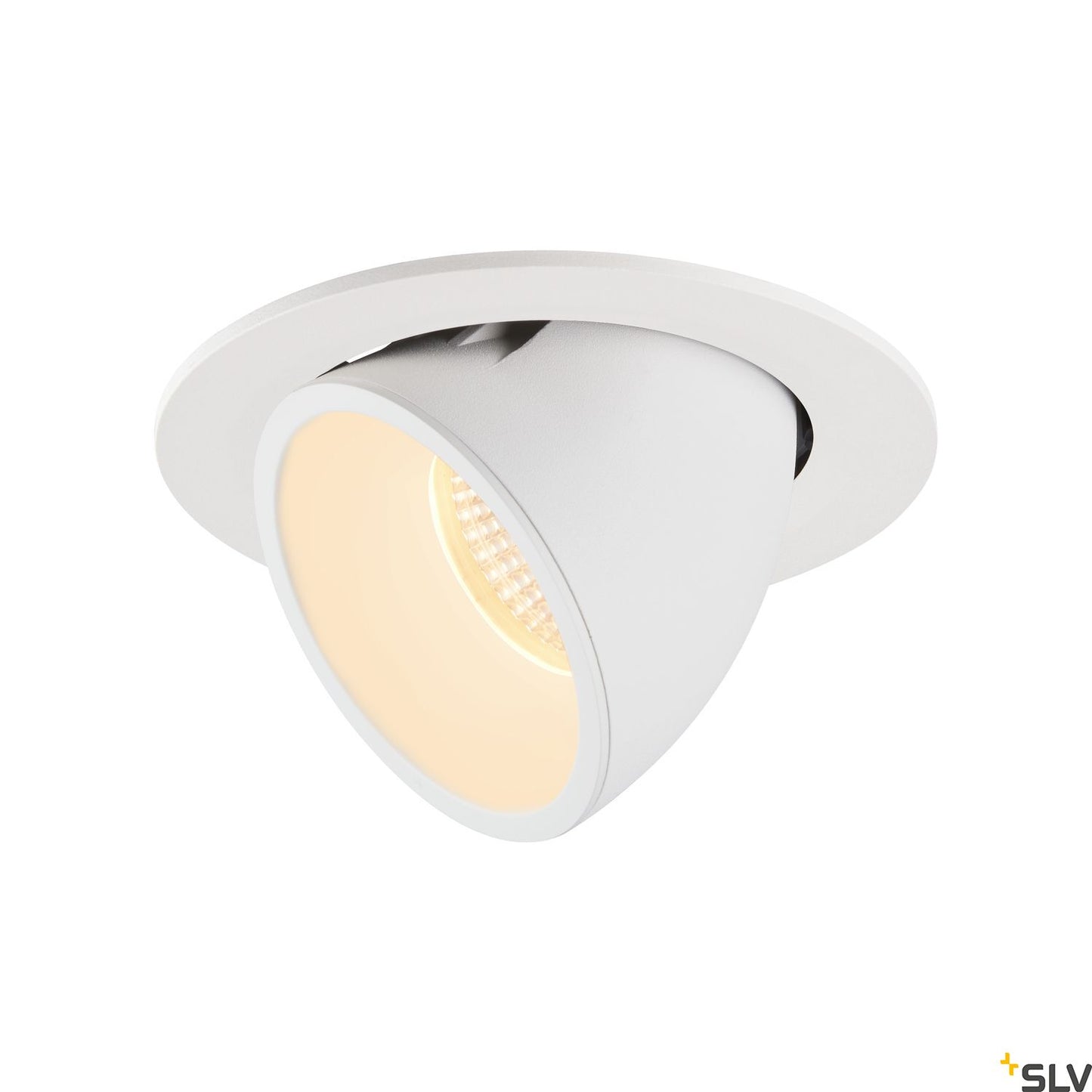 SLV NUMINOS® GIMBLE L, Deckeneinbauleuchte weiß 3000K 40°
