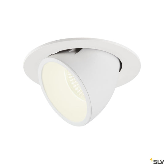 SLV NUMINOS® GIMBLE L, Deckeneinbauleuchte weiß 4000K 55°