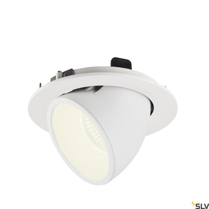 SLV NUMINOS® GIMBLE L, Deckeneinbauleuchte weiß 4000K 55°