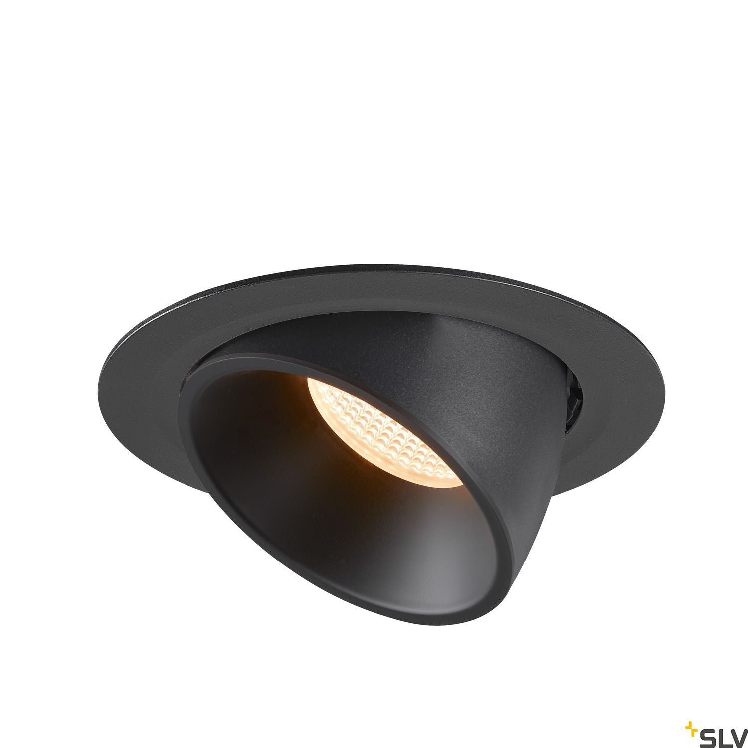 SLV NUMINOS® GIMBLE XL, Deckeneinbauleuchte schwarz 2700K 40°
