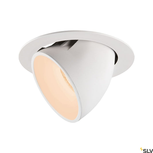 SLV NUMINOS® GIMBLE XL, Deckeneinbauleuchte weiß 2700K 20°